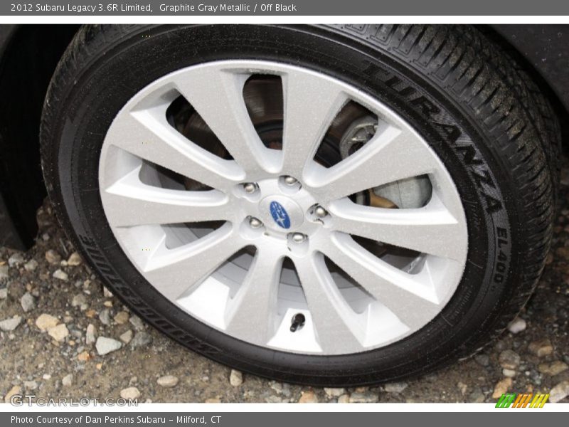 Graphite Gray Metallic / Off Black 2012 Subaru Legacy 3.6R Limited