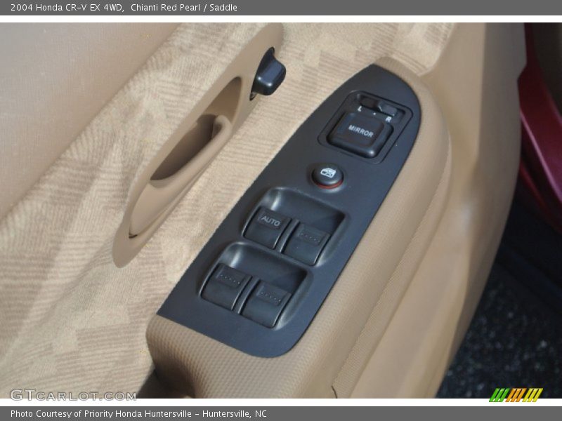 Chianti Red Pearl / Saddle 2004 Honda CR-V EX 4WD