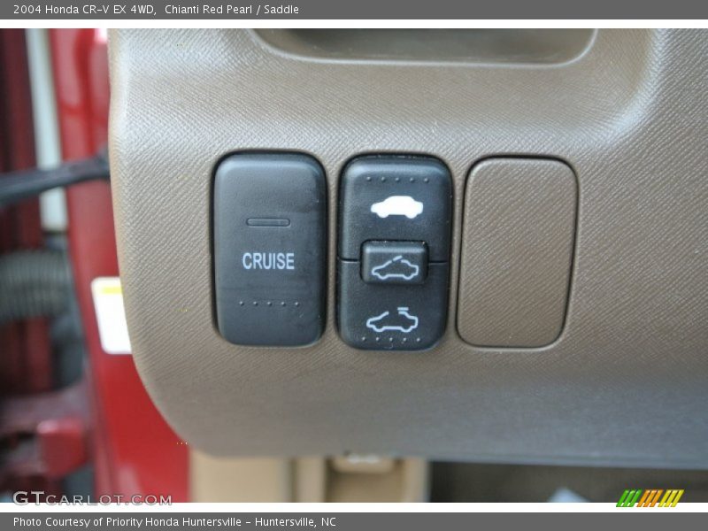 Chianti Red Pearl / Saddle 2004 Honda CR-V EX 4WD