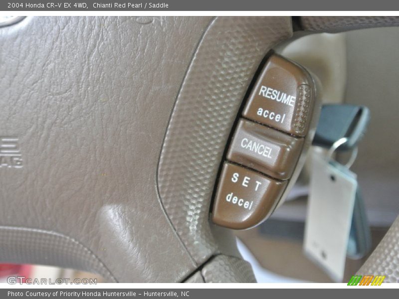 Chianti Red Pearl / Saddle 2004 Honda CR-V EX 4WD