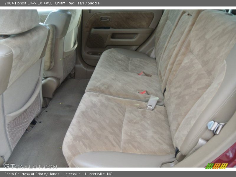 Chianti Red Pearl / Saddle 2004 Honda CR-V EX 4WD