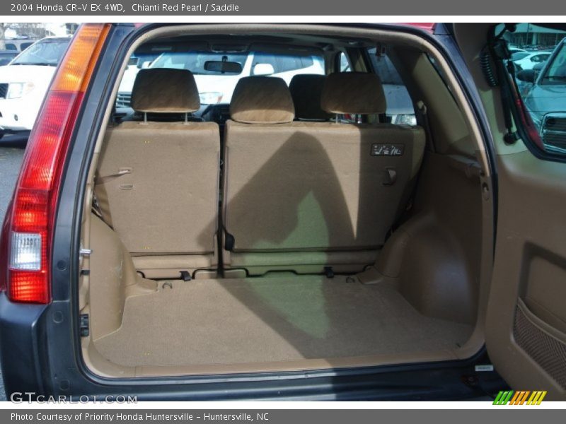 Chianti Red Pearl / Saddle 2004 Honda CR-V EX 4WD