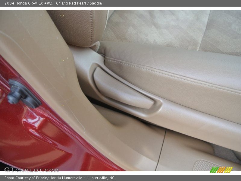 Chianti Red Pearl / Saddle 2004 Honda CR-V EX 4WD