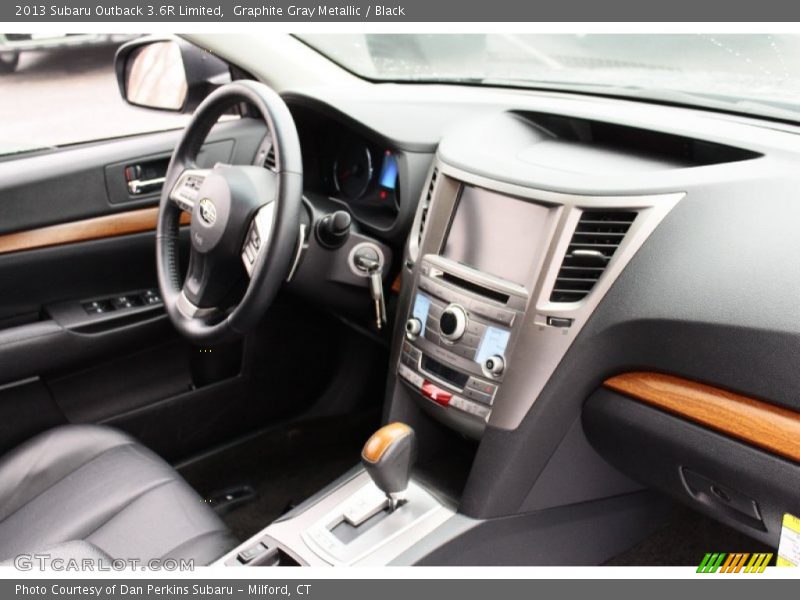 Graphite Gray Metallic / Black 2013 Subaru Outback 3.6R Limited