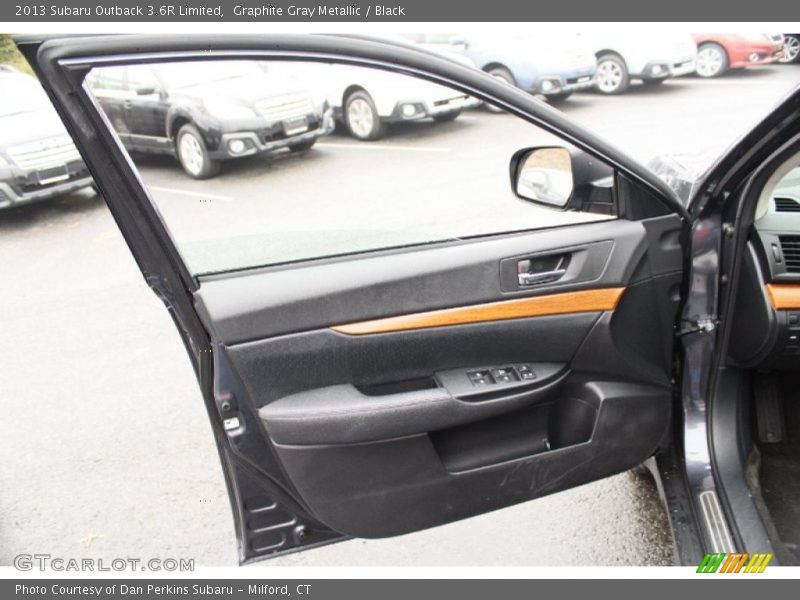 Graphite Gray Metallic / Black 2013 Subaru Outback 3.6R Limited