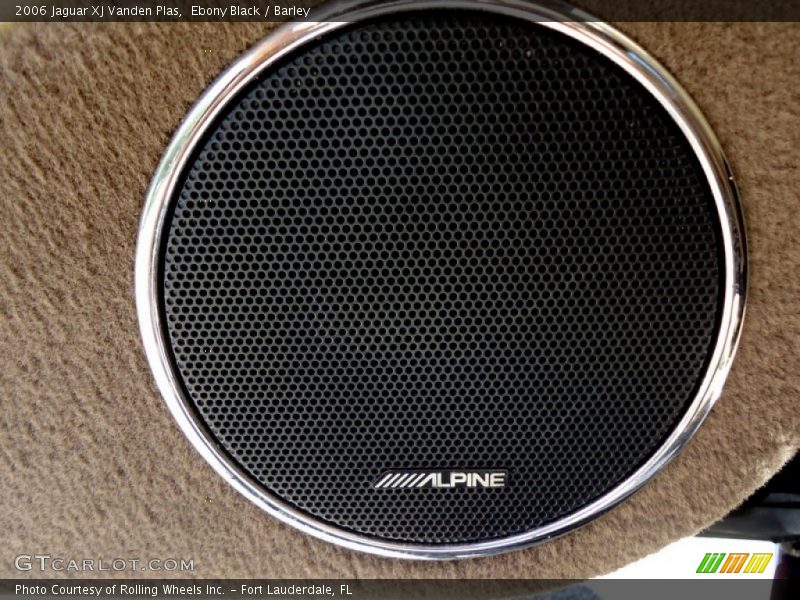 Ebony Black / Barley 2006 Jaguar XJ Vanden Plas