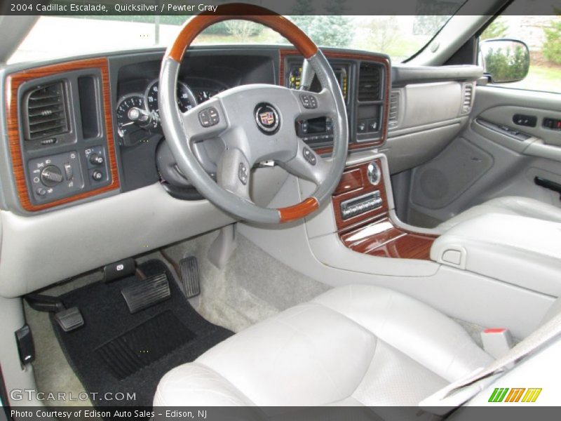  2004 Escalade  Pewter Gray Interior