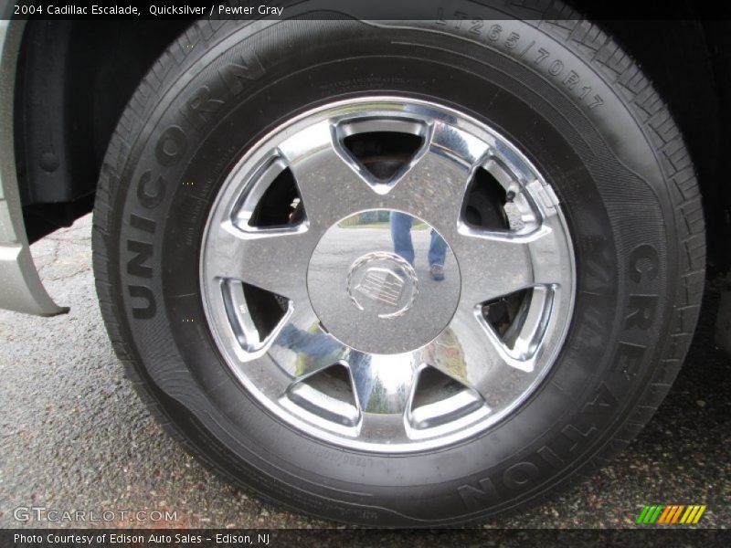 Quicksilver / Pewter Gray 2004 Cadillac Escalade
