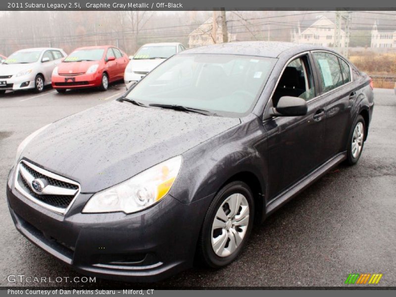 Graphite Gray Metallic / Off-Black 2011 Subaru Legacy 2.5i