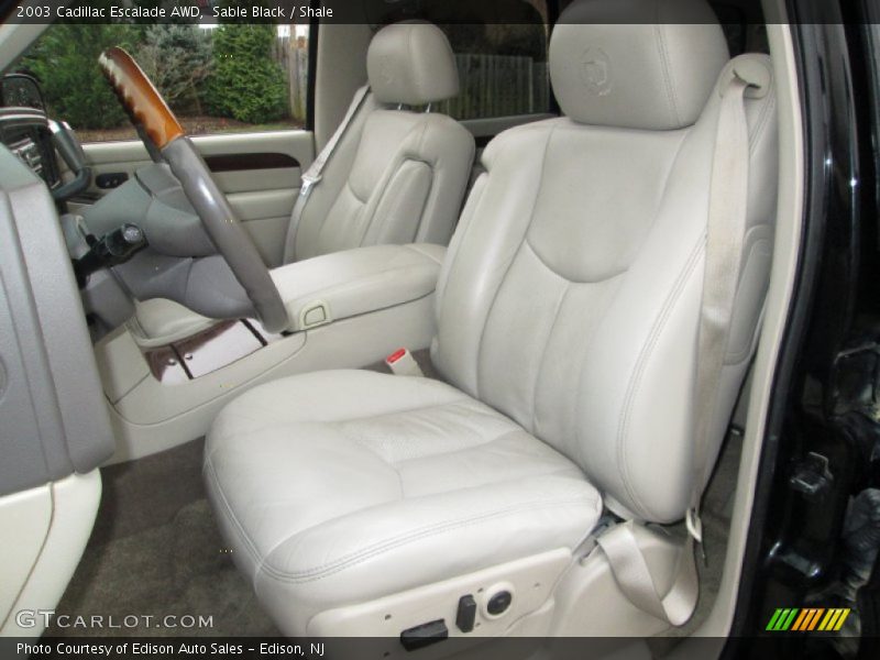 Sable Black / Shale 2003 Cadillac Escalade AWD