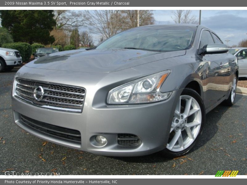 Precision Gray Metallic / Charcoal 2009 Nissan Maxima 3.5 SV Sport