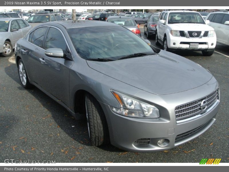 Precision Gray Metallic / Charcoal 2009 Nissan Maxima 3.5 SV Sport