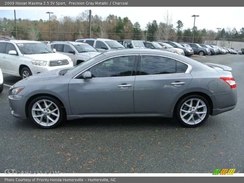 Precision Gray Metallic / Charcoal 2009 Nissan Maxima 3.5 SV Sport