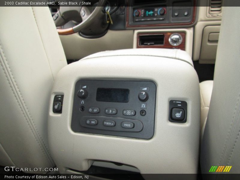 Sable Black / Shale 2003 Cadillac Escalade AWD