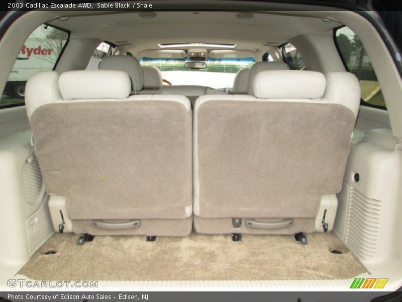 Sable Black / Shale 2003 Cadillac Escalade AWD