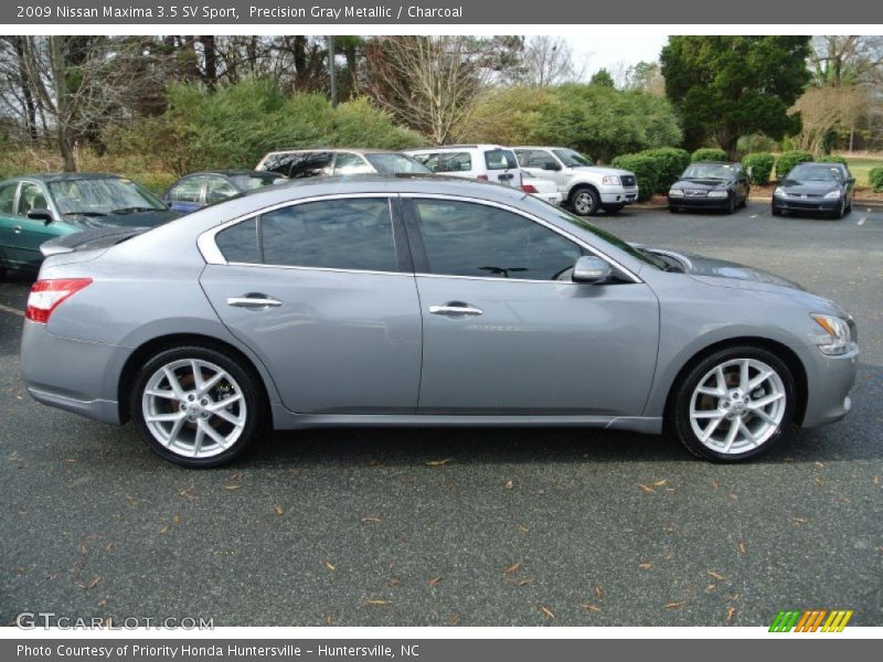 Precision Gray Metallic / Charcoal 2009 Nissan Maxima 3.5 SV Sport