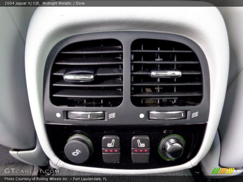 Midnight Metallic / Dove 2004 Jaguar XJ XJ8
