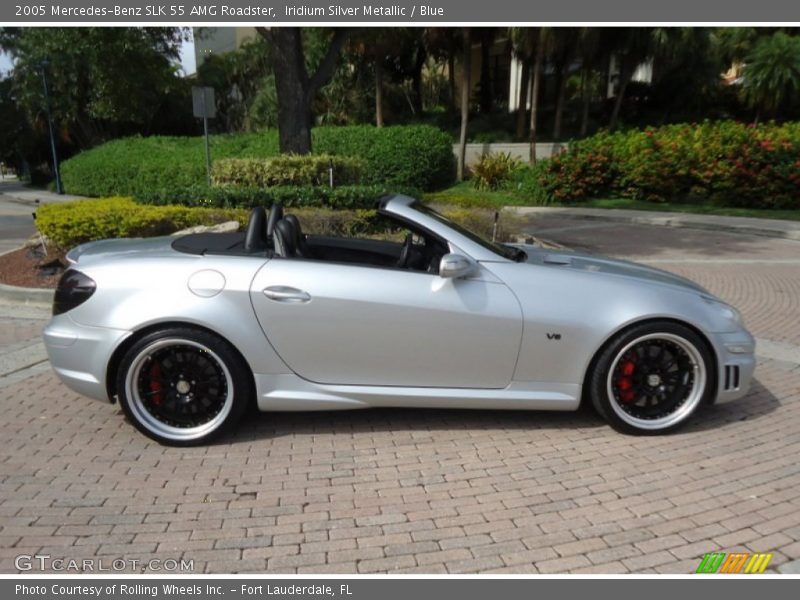  2005 SLK 55 AMG Roadster Iridium Silver Metallic
