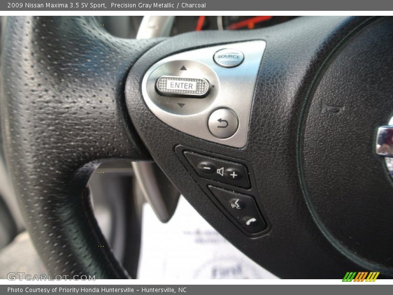 Precision Gray Metallic / Charcoal 2009 Nissan Maxima 3.5 SV Sport