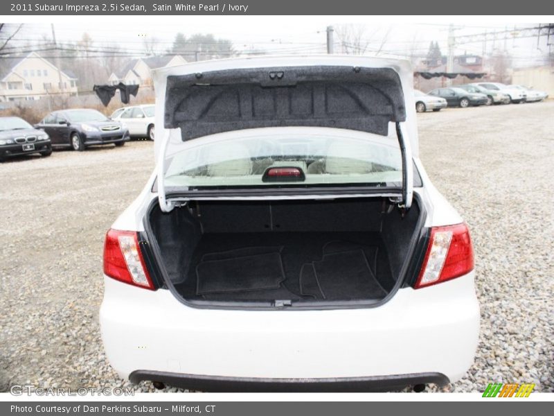 Satin White Pearl / Ivory 2011 Subaru Impreza 2.5i Sedan