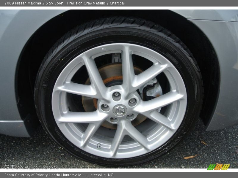 Precision Gray Metallic / Charcoal 2009 Nissan Maxima 3.5 SV Sport
