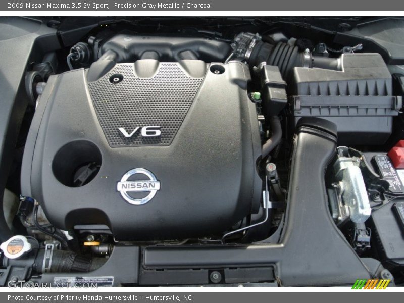 Precision Gray Metallic / Charcoal 2009 Nissan Maxima 3.5 SV Sport