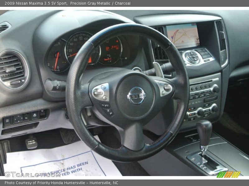 Precision Gray Metallic / Charcoal 2009 Nissan Maxima 3.5 SV Sport
