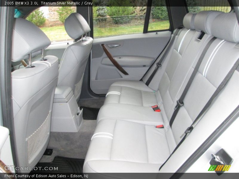 Titanium Silver Metallic / Grey 2005 BMW X3 3.0i