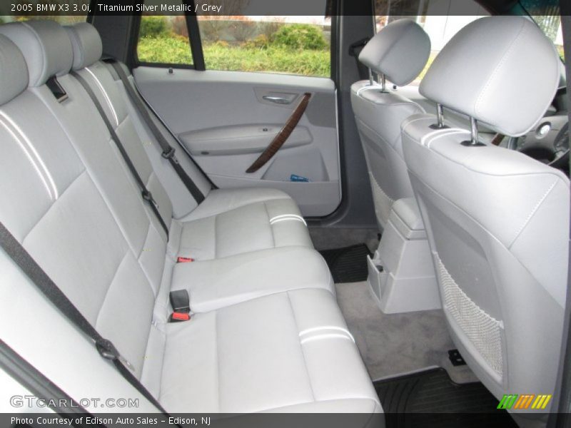 Titanium Silver Metallic / Grey 2005 BMW X3 3.0i
