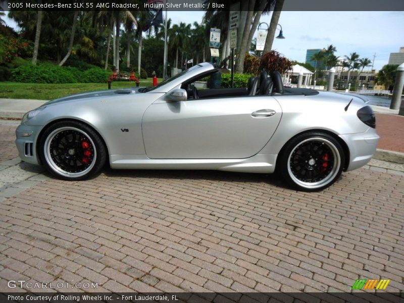  2005 SLK 55 AMG Roadster Iridium Silver Metallic