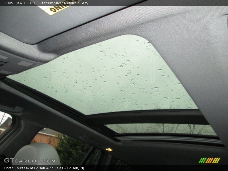 Titanium Silver Metallic / Grey 2005 BMW X3 3.0i