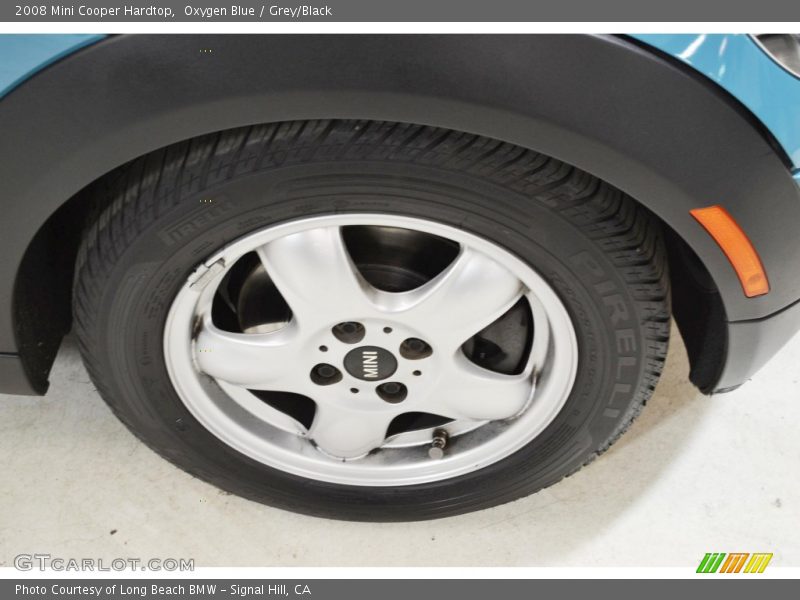 Oxygen Blue / Grey/Black 2008 Mini Cooper Hardtop