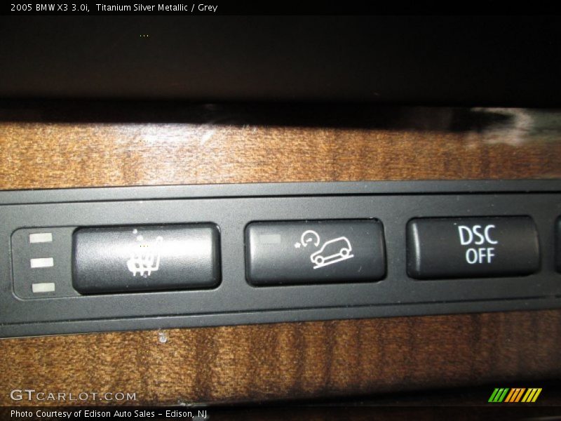 Titanium Silver Metallic / Grey 2005 BMW X3 3.0i