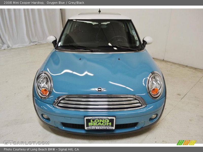 Oxygen Blue / Grey/Black 2008 Mini Cooper Hardtop