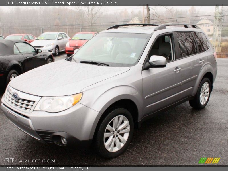 Spark Silver Metallic / Platinum 2011 Subaru Forester 2.5 X Limited