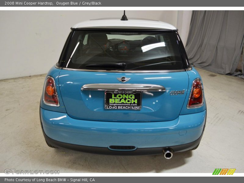 Oxygen Blue / Grey/Black 2008 Mini Cooper Hardtop