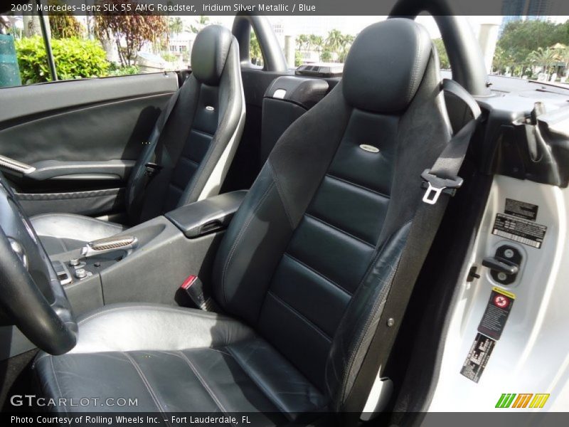 Front Seat of 2005 SLK 55 AMG Roadster