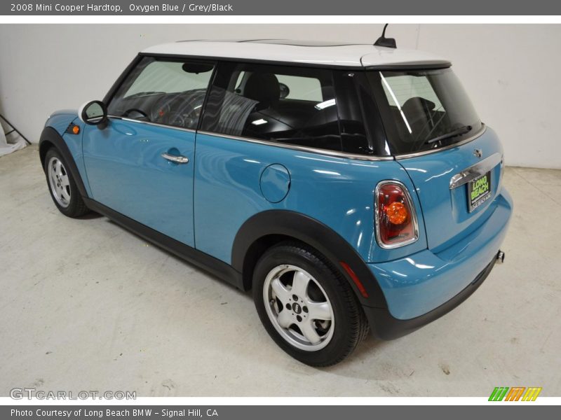 Oxygen Blue / Grey/Black 2008 Mini Cooper Hardtop