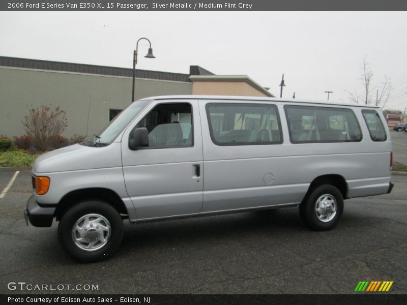 Silver Metallic / Medium Flint Grey 2006 Ford E Series Van E350 XL 15 Passenger