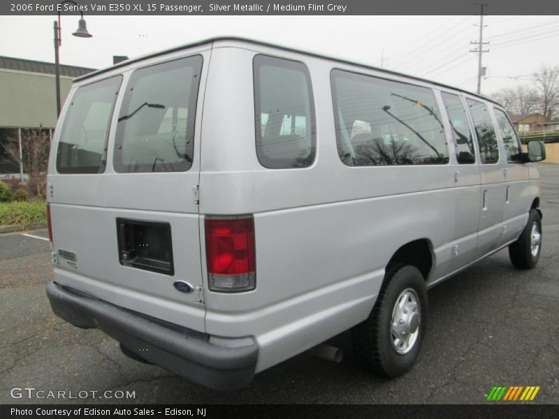 Silver Metallic / Medium Flint Grey 2006 Ford E Series Van E350 XL 15 Passenger