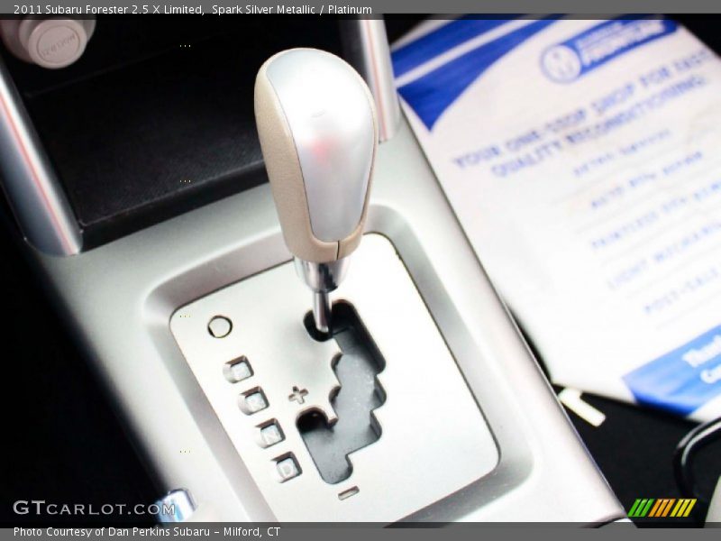 Spark Silver Metallic / Platinum 2011 Subaru Forester 2.5 X Limited