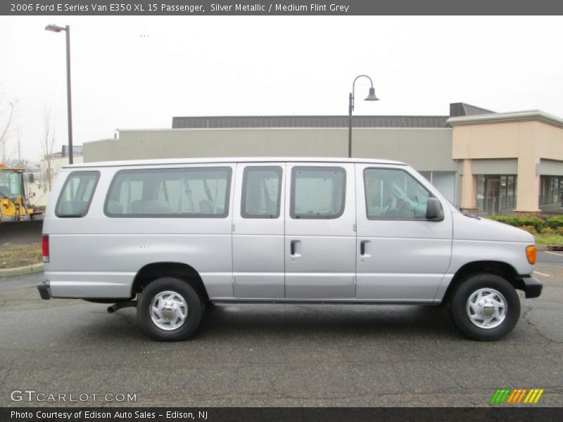 Silver Metallic / Medium Flint Grey 2006 Ford E Series Van E350 XL 15 Passenger