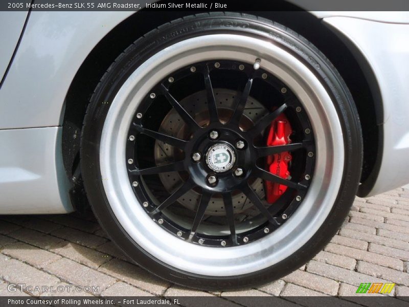 Custom Wheels of 2005 SLK 55 AMG Roadster