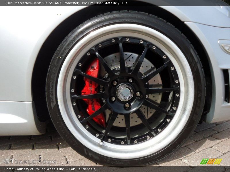 Custom Wheels of 2005 SLK 55 AMG Roadster