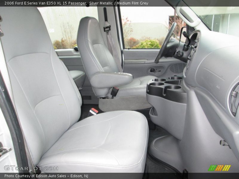 Silver Metallic / Medium Flint Grey 2006 Ford E Series Van E350 XL 15 Passenger