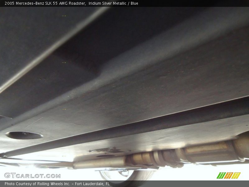 Undercarriage of 2005 SLK 55 AMG Roadster