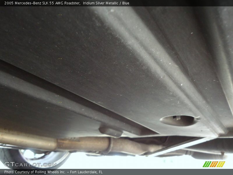 Undercarriage of 2005 SLK 55 AMG Roadster