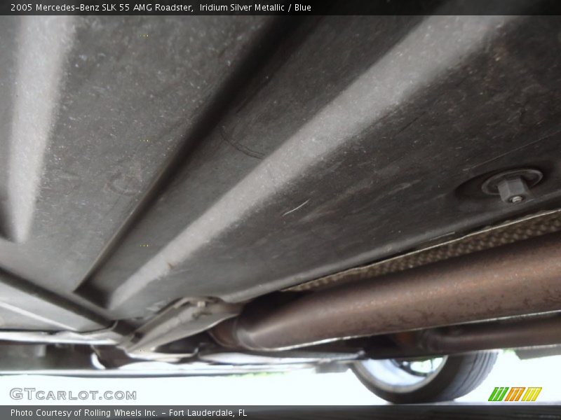Undercarriage of 2005 SLK 55 AMG Roadster