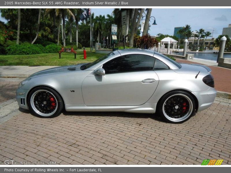  2005 SLK 55 AMG Roadster Iridium Silver Metallic