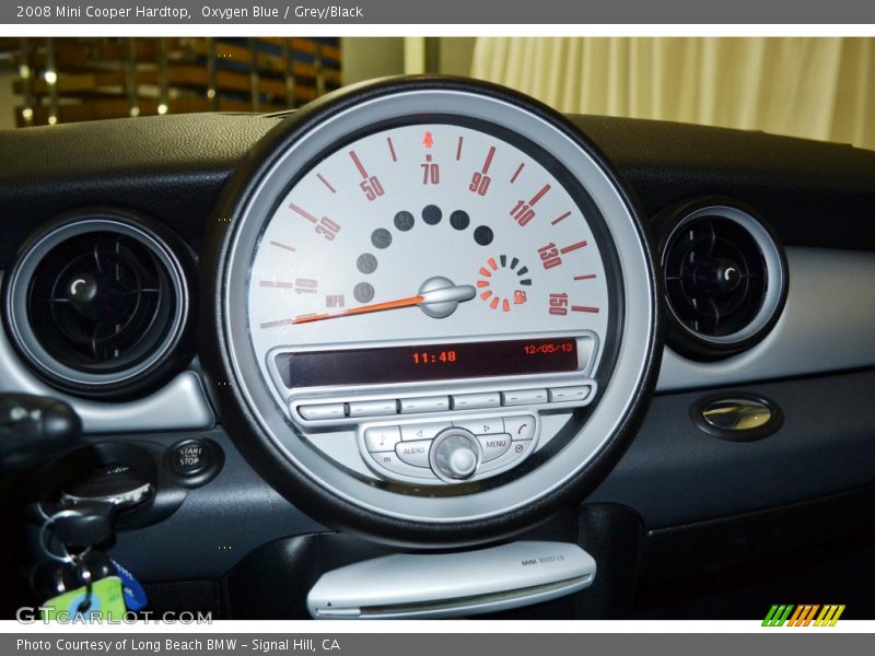 Oxygen Blue / Grey/Black 2008 Mini Cooper Hardtop